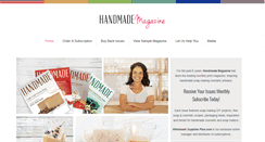 Desktop Screenshot of handmademagazine.com